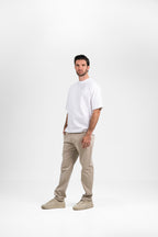 Playera Oversize 220 gramos Manga Corta estilo 11020 Blanco