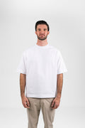 Playera Oversize 220 gramos Manga Corta estilo 11020 Blanco