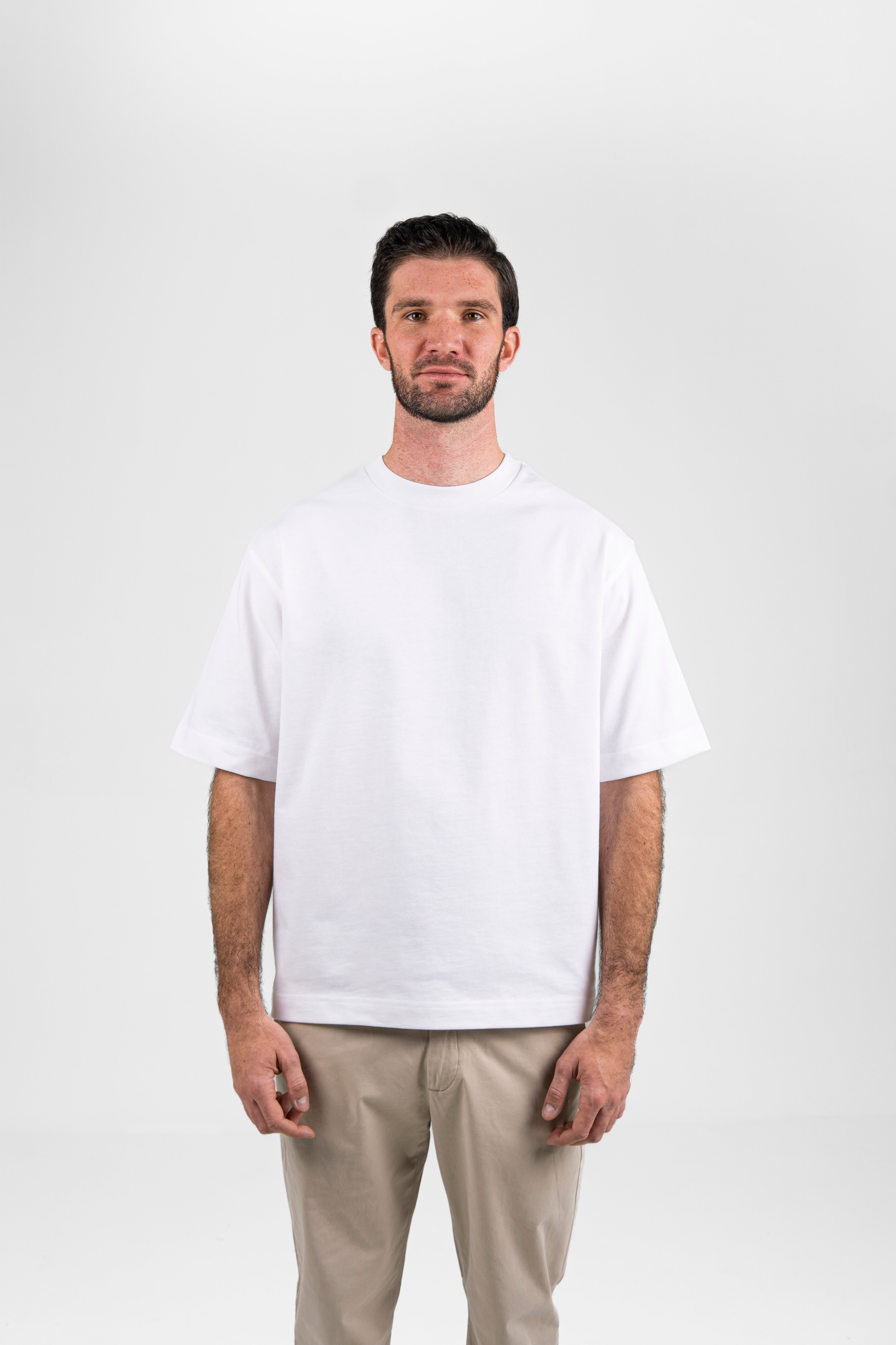 Playera Oversize Manga Corta Adulto Caballero HeavyWeight