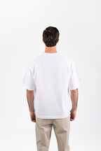 Playera Oversize 220 gramos Manga Corta estilo 11020 Blanco
