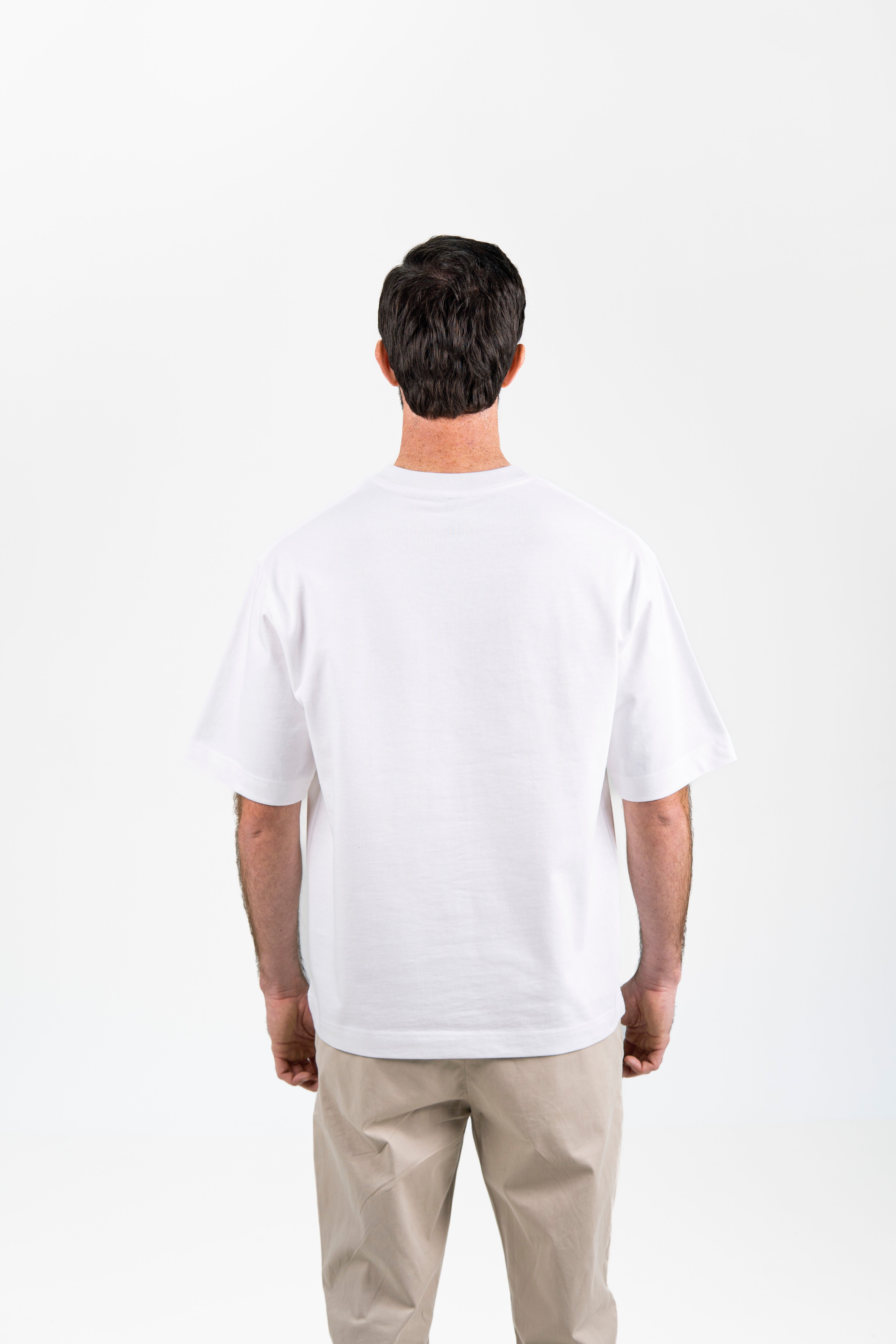 Playera Oversize Manga Corta Adulto Caballero HeavyWeight