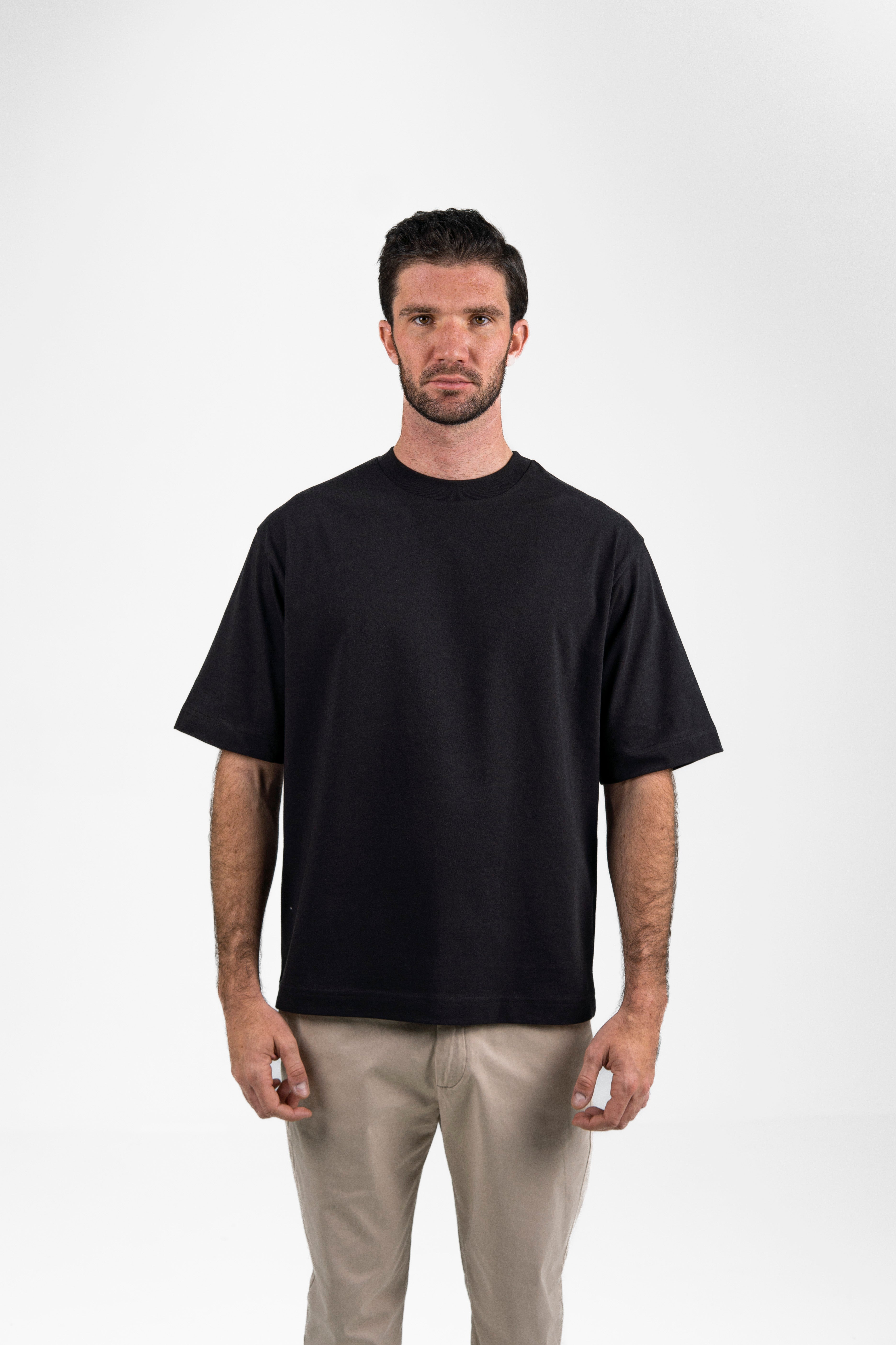 Playera Oversize Manga Corta Adulto Caballero 100% Algodón