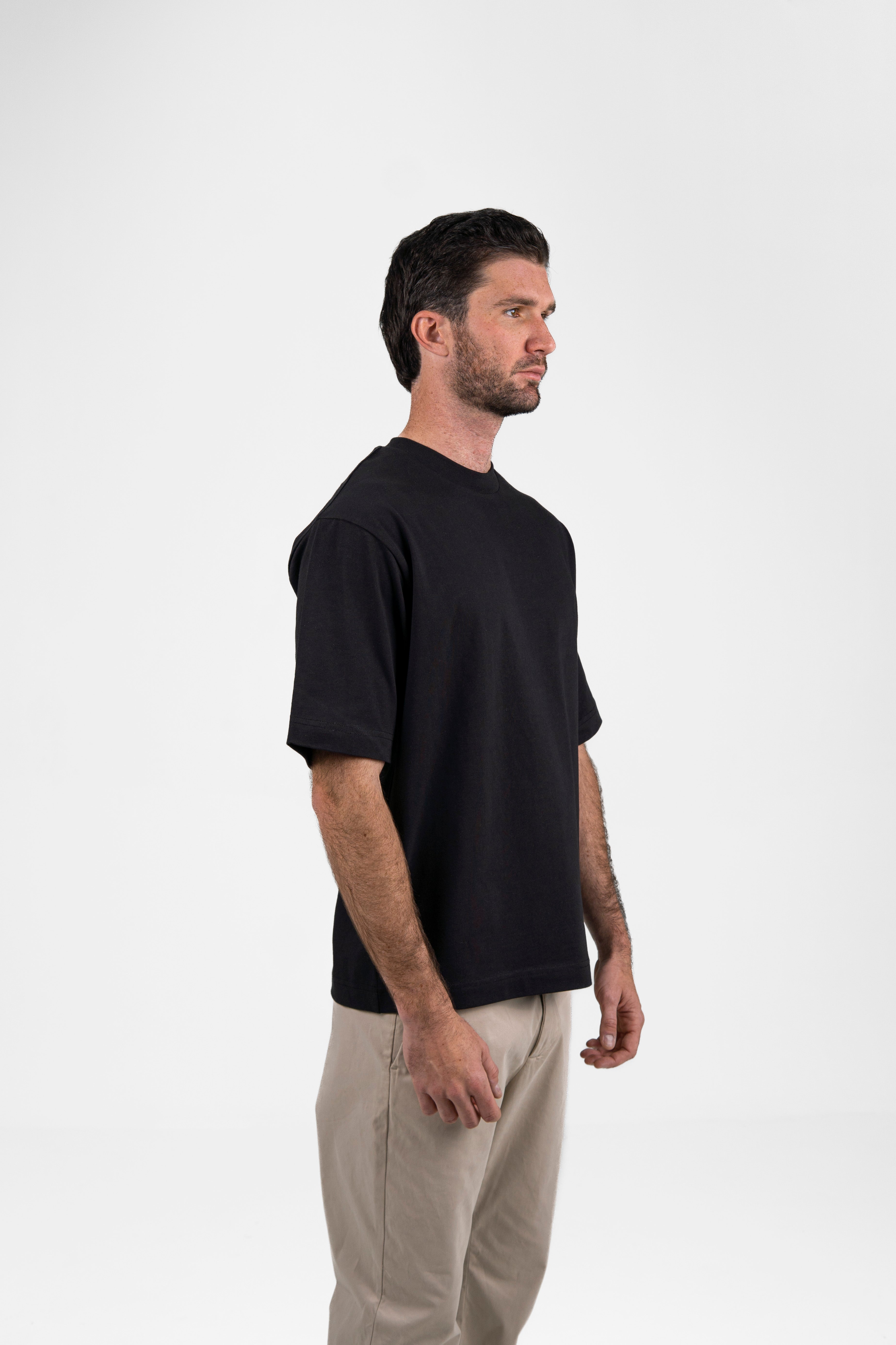 Playera Oversize Manga Corta Adulto Caballero 100% Algodón