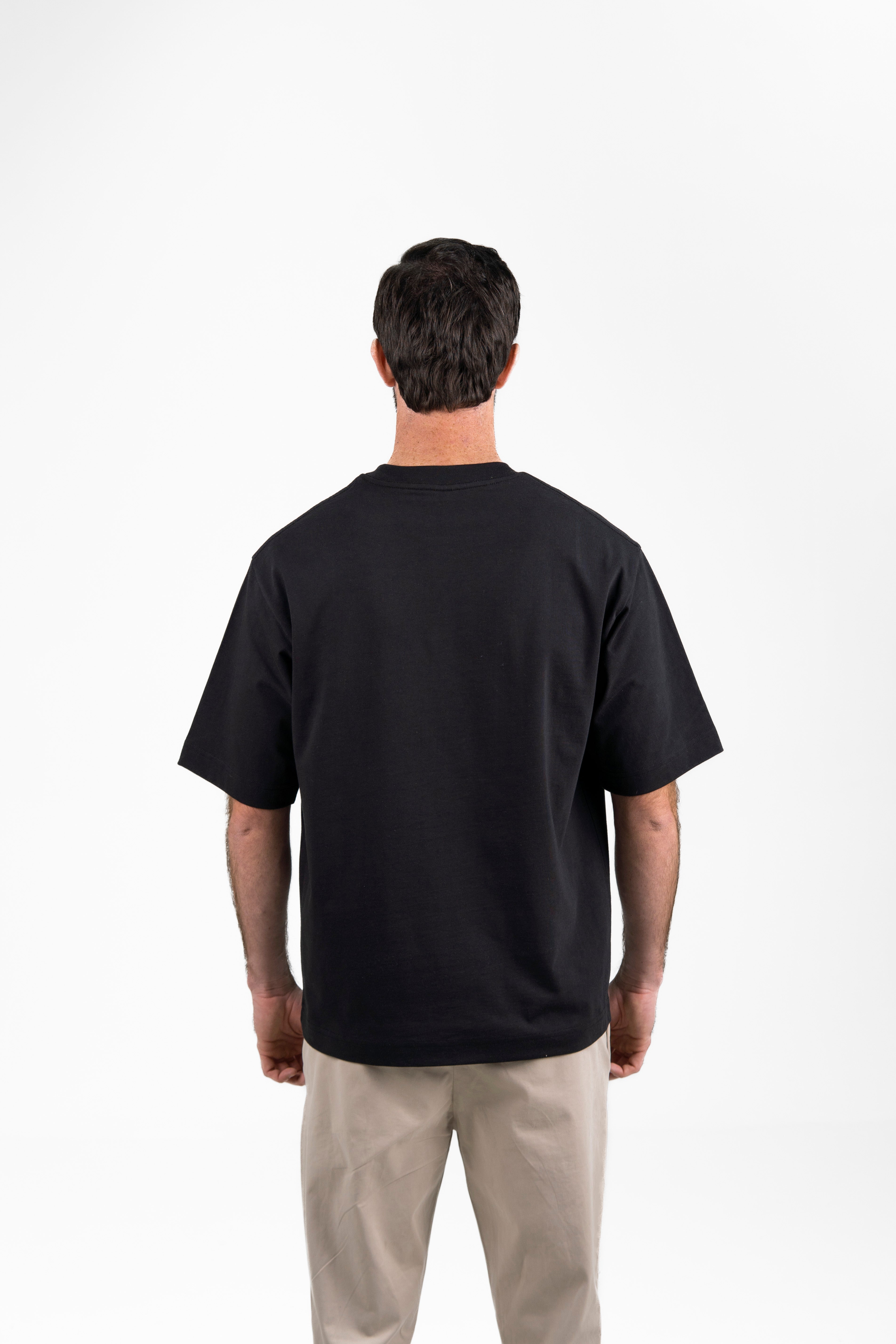 Playera Oversize Manga Corta Adulto Caballero 100% Algodón