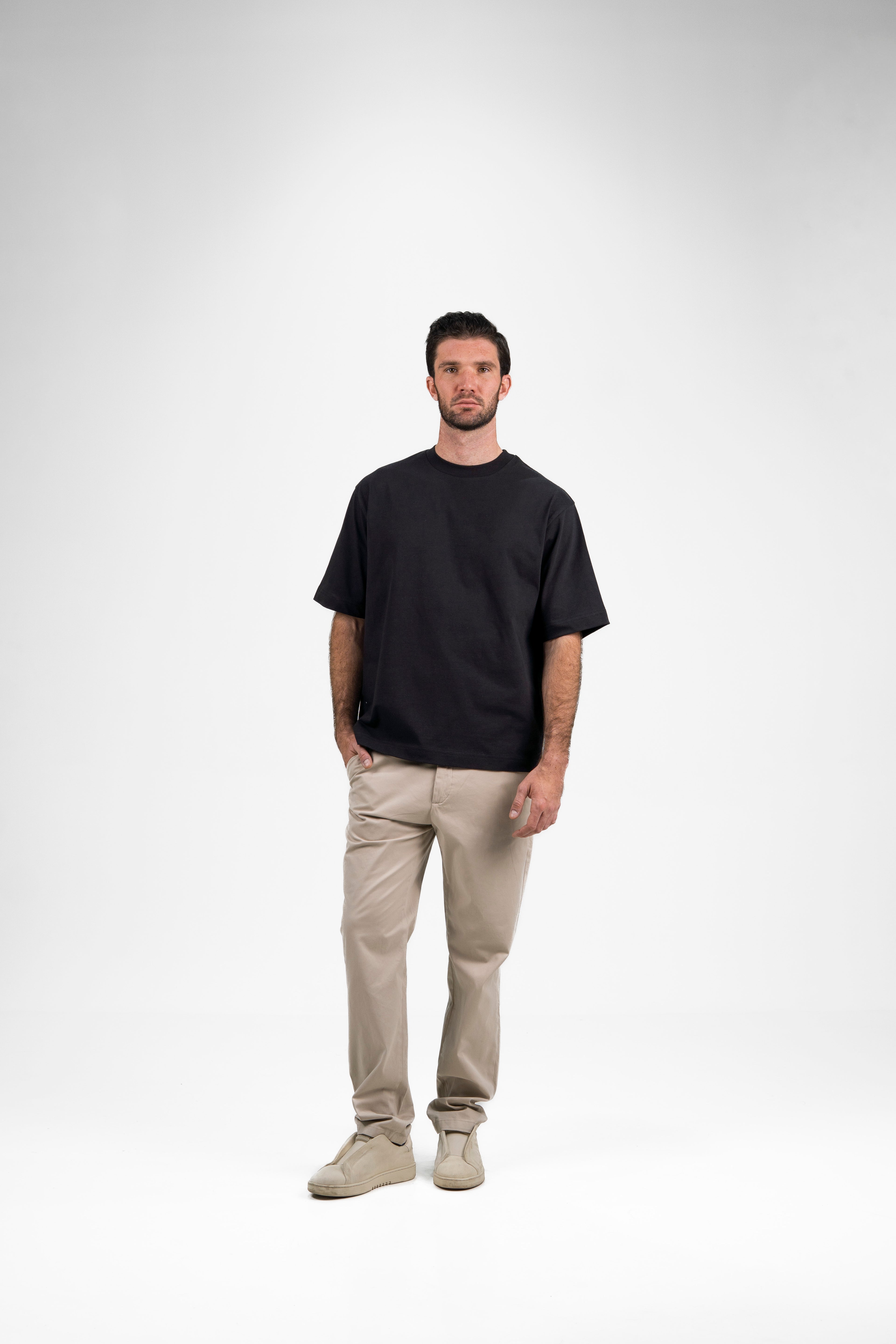 Playera Oversize Manga Corta Adulto Caballero 100% Algodón