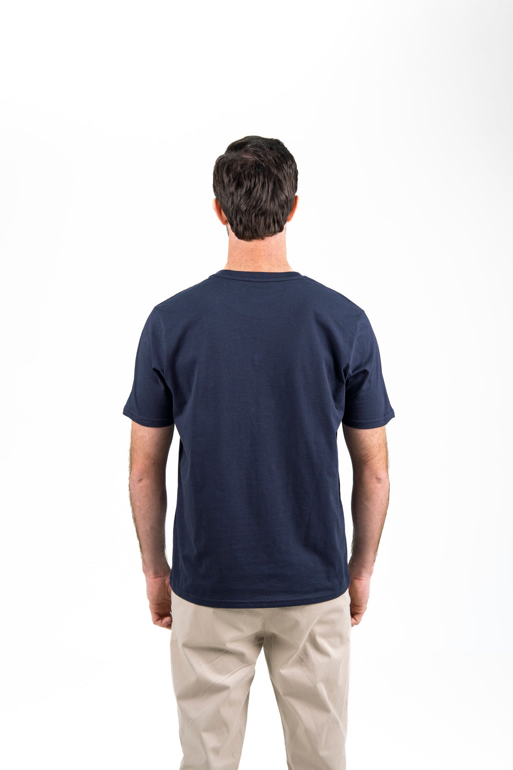 Playera Manga Corta Adulto Caballero 100% Algodon Peinado