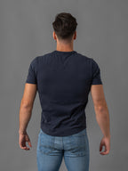 Playera Manga Corta Adulto Caballero 100% Algodon Peinado