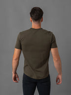 Playera Manga Corta Adulto Caballero 100% Algodon Peinado