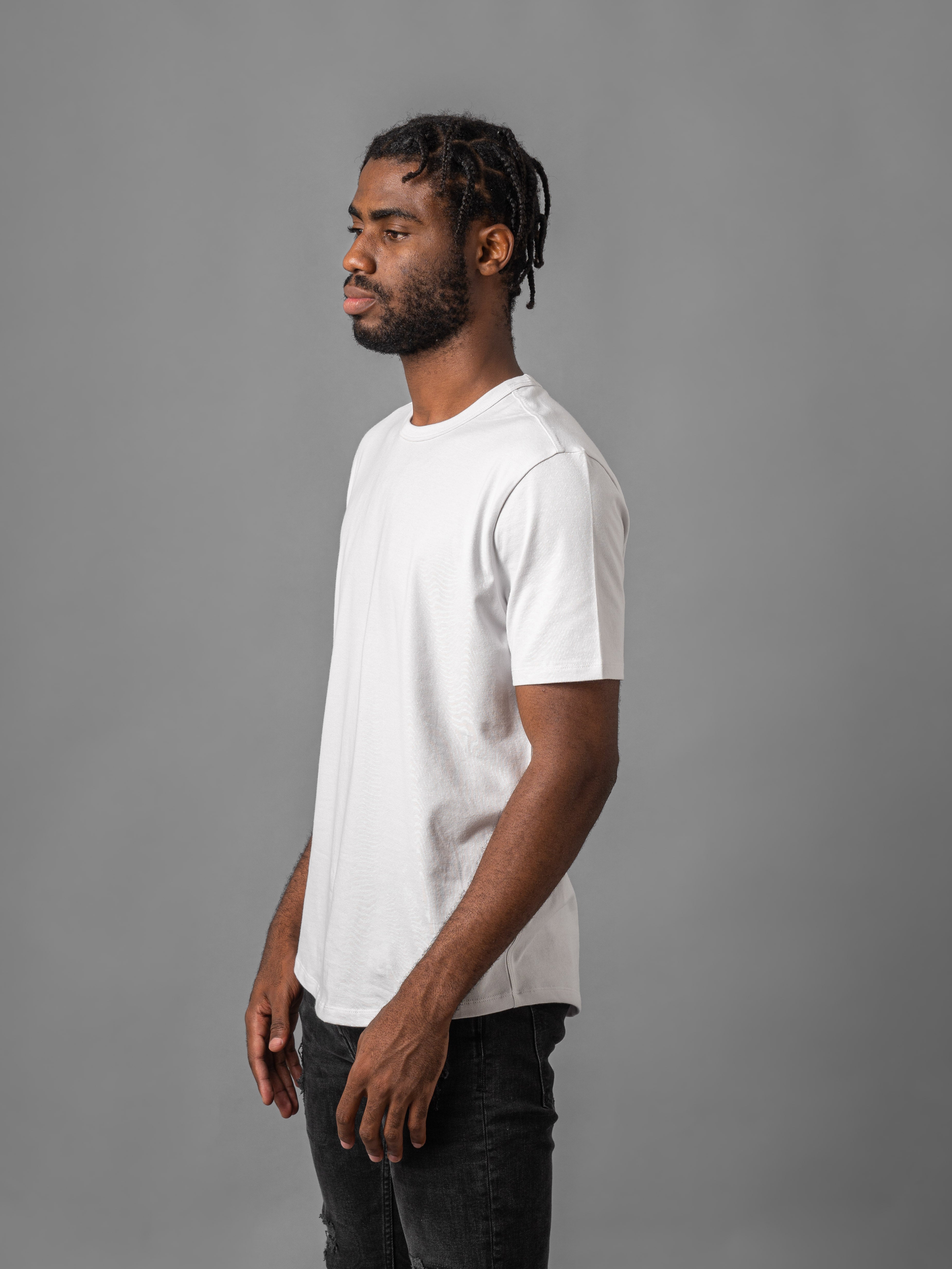 Playera Manga Corta Adulto Caballero 100% Algodon Peinado